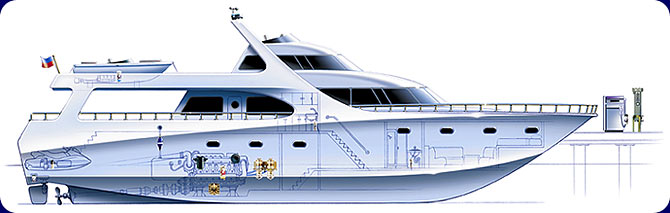 luxury yacht clipart - photo #44